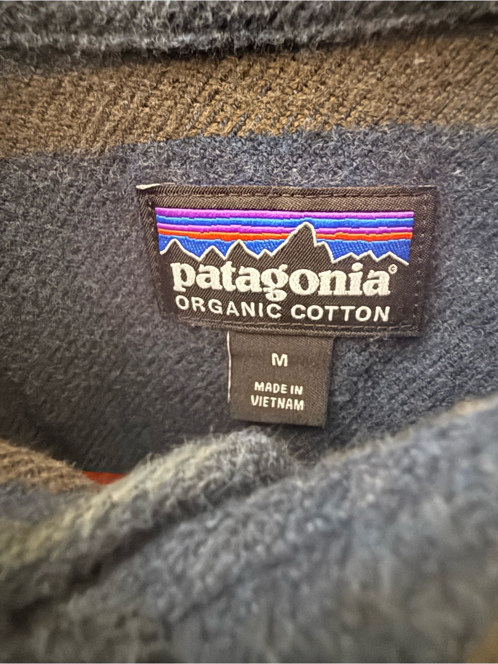 Patagonia Men’s Fjord Organic Cotton Plaid Flannel Shirt M - Picture 4 of 5